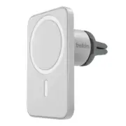 Belkin MagSafe Vent Mount Pro MagSafe iPhone Mount For Car - Silver