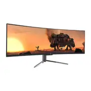 QSM 49" Curved DFHD 32:9 Ultrawide 144Hz 6ms Gaming and Office Monitor (3840 × 1080)