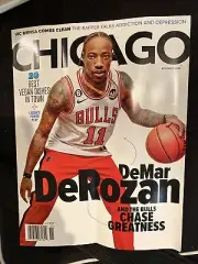 Chicago Magazine NOVEMBER 2022 DeMar DeRozan and The BULLS / Vic Mensa