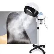 Hooded Hair Steamer Rolling Stand Salon Spa Perming Drying Conditioning Tool
