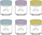 Kilner 25.016 Kids Jar 6-Pieces Set, 110 ml Capacity