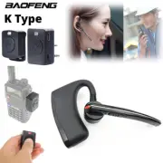 Bluetooth Headset K Plug Hands-free Earphone for Kenwood Walkie Talkie