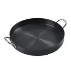 (40cm / 15.75in)Korean Grill Pan Non Stick Coating Round BBQ Griddle Frying P GH