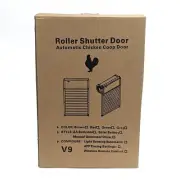 Automatic Chicken Coop Door Roller Shutter remote V9 New