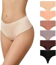 [Bammare] Women's Seamless Briefs Women's Seamless Briefs Women's Lace Hipster Underwear Women Sexy Set Women's Briefs Multipack