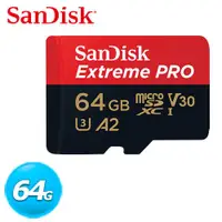 在飛比找蝦皮商城優惠-SanDisk Extreme PRO microSDXC 