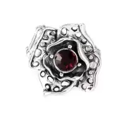 Paparazzi Glowing Gardens Purple Ring - New