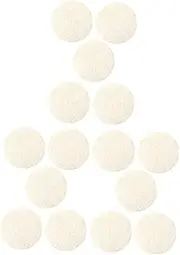 Outanaya 15Pcs Exfoliating Face Scrub Pads Facial Cleansing Loofah for Deep Cleansing Lightweight and Compact for Daily Use and Family
