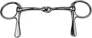 GARENDE Horse Bit Horse Riding Snaffle Miniature Bit Horse Mouth Snaffle for Performance