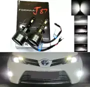 LED Kit G8 100W H1 6000K White Two Bulbs Head Light Replacement Low Beam Lamp