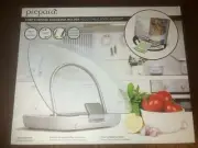 NIB Prepara Chef's Center Cookbook / iPad Holder Adjustable 360° Rotating Base