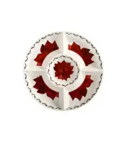 Maxwell & Williams: Poinsettia Chip & Dip Platter