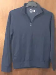 POLO Ralph Lauren Mens New $125 Pullover Sweater Shirt Jacket S Small Blue NWT