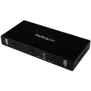 StarTech 2-port KVM Console Adapter, Rackmount Crash Cart Adapter - SV231USBLC