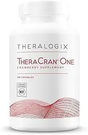 TheraCran One Cranberry Supplement | 36mg PACs Per Capsule | Cranberry Extract, Supports Urinary Tract Health | 90 Day Supply