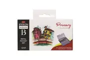 Jasart Byron 12-Colour Pocket Watercolour Craft Painting w Brush Set Primary