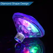 LED Floating Bath Lights Underwater Hot Tub RGB Colorful Lazy Spa Disco Lamp