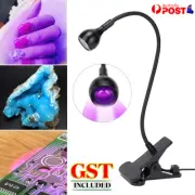 UV LED Light Nail LED Curing Light with Gooseneck Clamp Gooseneck USB Lamp AU