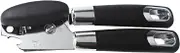 Hand Can Opener Manual, High Performance Can Opener, Can Opener for Large Cans, Rubber-Coated Long Handles, Multifunctional Kitchen Tool for Kitchen Seniors Beer