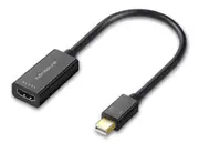 DisplayPort To HDMI Adapter Gold-Plated Display Port To HDMI Converter DP To HDMI Cord Compatible with Computer Laptop PC-Black
