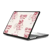 MacBook Pro 14-inch (M1 - M4) Impact Case Go Hard or Go Home Pug