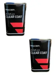 2 x Pacer 2K MS 2:1 Clear Coat High Quality 1L