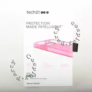 Tech21 Evo Mesh TPU Soft Thin Case Snap Cover For iPhone SE iPhone 5 / 5s - Pink