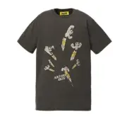Astro Boy × ONITSUKA TIGER WASHED GRAPHIC T-Shirts Black Japan New