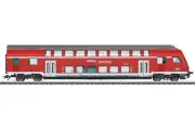 Marklin 43569 HO German Railroad Inc. 2nd Class Bi-Level Cab Control Car