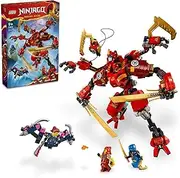 LEGO NINJAGO Kai’s Ninja Climber Mech 71812 Adventure Toy Set for Kids with Buildable Figure and 4 Minifigures, for Boys and Girls Aged 9 Years Old and Over Who Love Independent Play