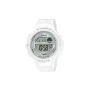 CASIO LWS-1200H-7A1 White Resin Band Women's Digital Sport Style Watch | Step Tr