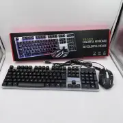 Gaming Keyboard And Mouse Set KM-5003 Colorful And 3D Keyboard