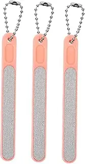 GANAZONO 3pcs Portable Nail Files and for Women Gentle Buffing Block for Home and Salon Use Durable Nail Shaping Tools for Manicure and Compact Design for