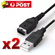 2x GameBoy Advance GBA SP USB Charger Charging Power Cable Cord for GameBoy SP