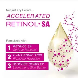 露得清法國原廠#微香Rapid Wrinkle Repair Retinol #A醇再生霜SA,Neutrogena