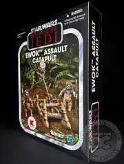 DEFLECTOR DC® Star Wars Vintage Collection Ewok Assault Catapult DISPLAY CASE