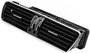 Pexorin for VW, for Passat, for B6 B7 CC LHD 3C1819728F 3AD819728A Black Chrome Central Dashboard Air Out Vent Center Dash A/C Heater Air Vent Front Air Conditioning Outlet Instrument