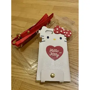 iphone6日本Hello kitty 皮手機套（9成9新）