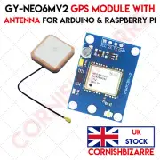 GY-NEO6MV2 GPS MODULE UBLOX WITH ANTENNA FOR ARDUINO & RASPBERRY PI - UK STOCK