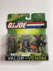 G.I. Joe Valor vs Venom General Abernathy and Overkill 2004