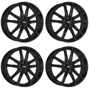 4 AEZ Montreal black Wheels 8.0Jx20 5x114,3 for Kia Carens EV6 Optima Sorento Sp