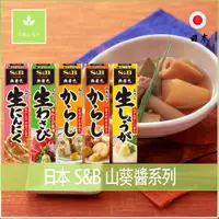 在飛比找蝦皮購物優惠-日本 S&B 芥茉醬 山葵醬 哇沙米  黃芥末西洋山葵醬 生