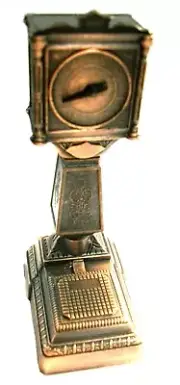 Old Time Scales Die Cast Metal Collectible Pencil Sharpener