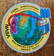NASA / GODDARD -- TOTAL OZONE MAPPING SPECTROMETER ( TOMS ) -- STICKER