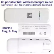 4G LTE WiFi Router 150Mbps Wireless USB Dongle USB Modem Stick with Sim Card New