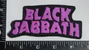 Black Sabbath Patch Embroidered Hook Loop Tactical High Quality Fast Shipping