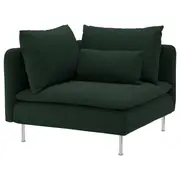 SÖDERHAMN corner section, Tallmyra dark green