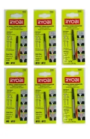 NEW RYOBI 6 Piece Screw Extractor Set (#1, #2, #3)