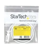 Startech.com MDP2HDMM2MW DisplayPort Cable 6.5 ft/2m to HDMI Adapter Cable White