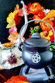 Cast Iron Cauldron New. Wicca. Witchcraft